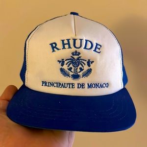 RHUDE MONACO TRUCKER HAT